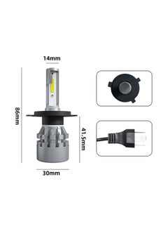 NIBEMINENT 2-Piece Car LED Headlight Bulbs  - Image 2