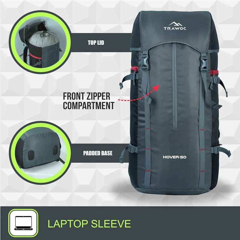TRAWOC HOVER 50L Travel Backpack - Image 5