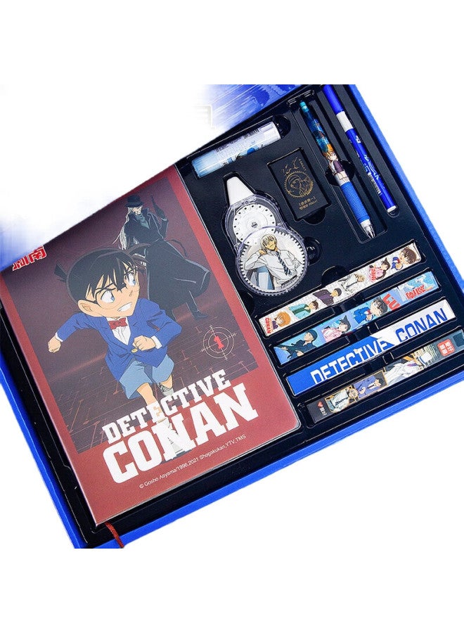 Aihao Detective Conan Collaboration Children'S Stationery Gift Set, Birthday Present For Elementary School Students, High-Quality Back-To Essential Stationery Set - Image 2