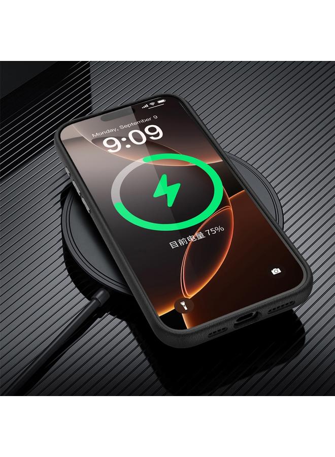 توتو ديزاين جراب هاتف مغناطيسي TOTU PC-17 Mulsanne من الجلد العادي مع MagSafe لهاتف iPhone 16 Pro - Image 3