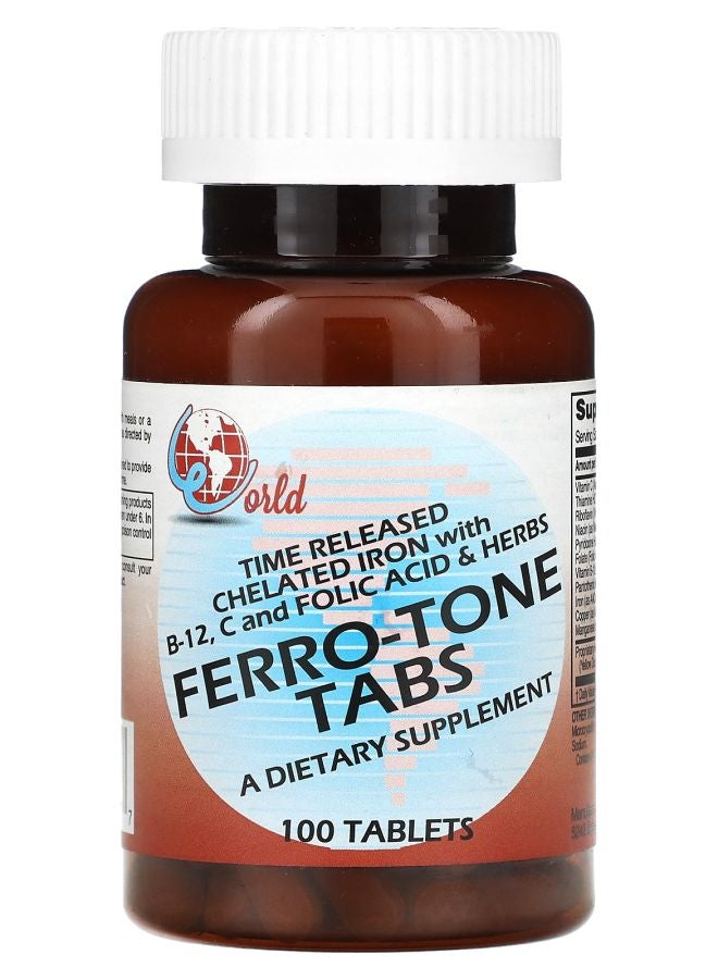 FerroTone Tabs 100 Tablets