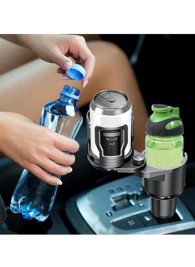 general Car Cup Holder Adapter, Car Beverage Extender Adapter, Beverage Cup Extender - Adjustable reusable car cup holder and car water bottle holder - Image 5