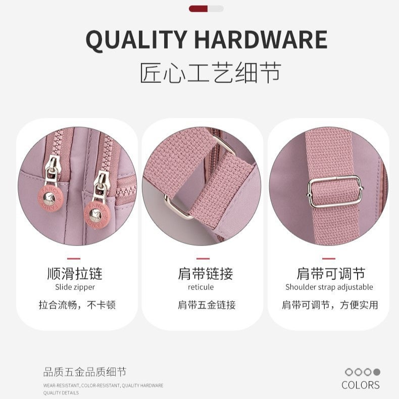 Women's Fashion Multi-layer Printed Crossbody Bag - Image 2