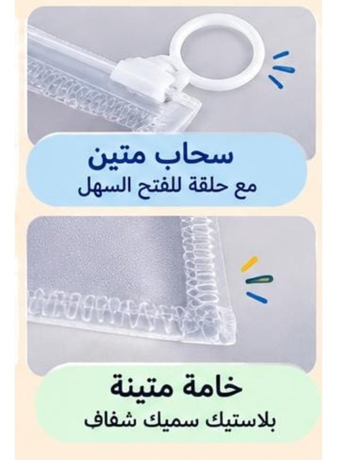 Document and paper holder with zipper – Size 32 × 25 cm – Cute multi-pattern design - Image 5
