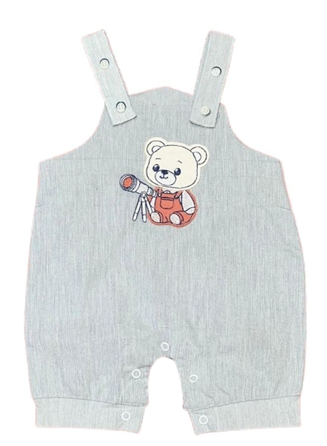 Baby Romper Set, 2 Pcs – T-Shirt & Romper, Soft and Comfortable - Image 3