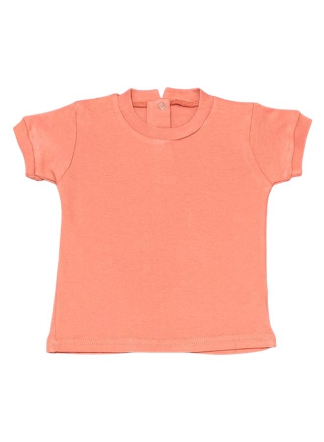 Baby Romper Set, 2 Pcs – T-Shirt & Romper, Soft and Comfortable - Image 4
