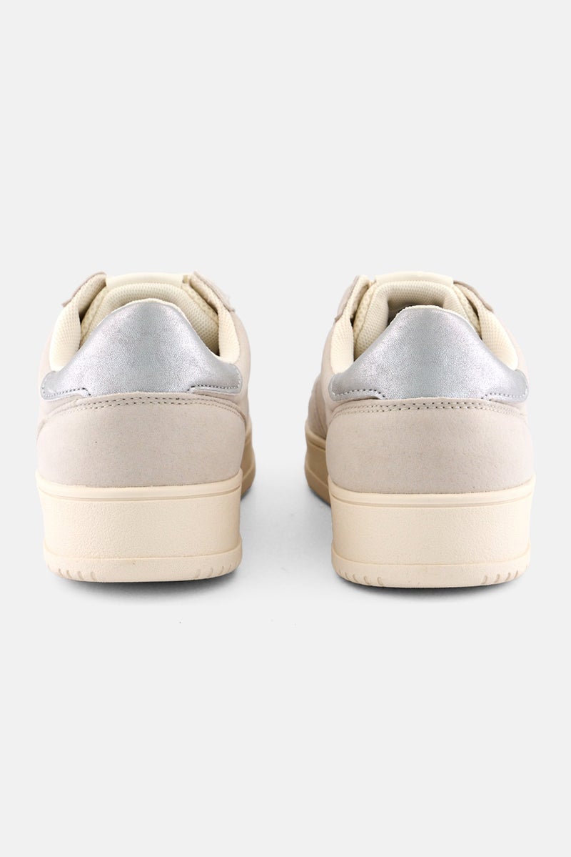 RBX Women Lace Up Outdoor Shoes, Light Grey  - Image 2
