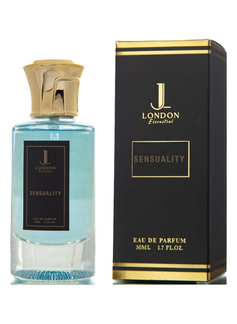 JAN LONDON ESSENTIAL EDP SENSUALITY Perfume For Men And Women Inspired by SILK MUSK 50ml - Image 3