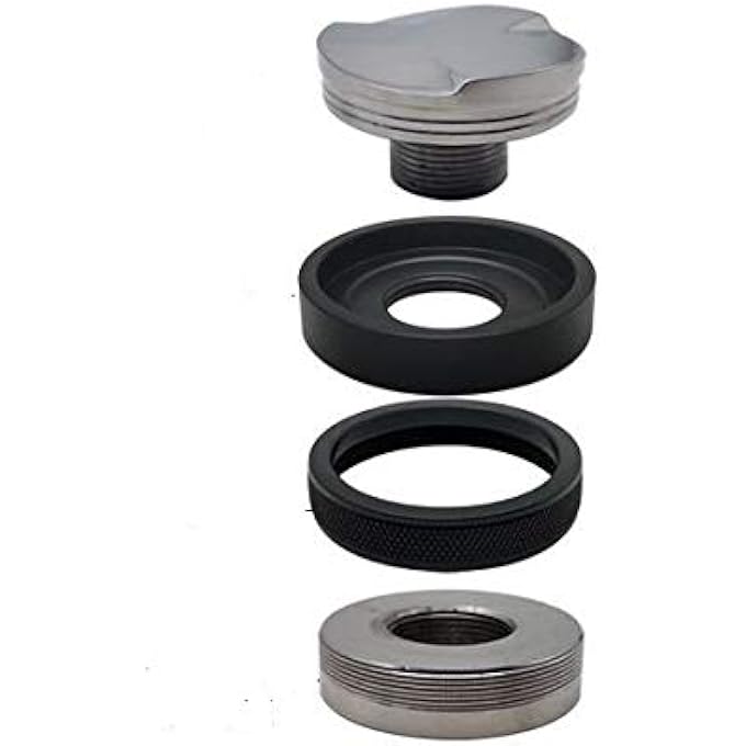 NEOUZA 51Mm Coffee Distributor  Tamper 2 In 1 Dual Head Coffee Leveler Fits For 51Mm Delonghi Breville Portafilter Adjustable Depth Professional Espresso Hand Tampers DualHead Leveler - Image 4