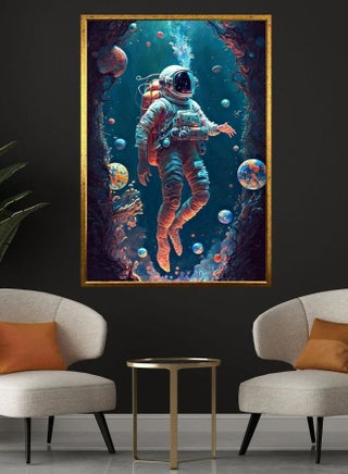 Astronaut Wall Art, Space Canvas Print, Astronaut Decor, Galaxy Wall Decor, Outer Space Art, Astronaut Poster - pzsku/Z002CF9EBA50BD920BC9BZ/45/_/1727311479/bff3d4aa-e12f-4f08-8265-722a83e6fbb8