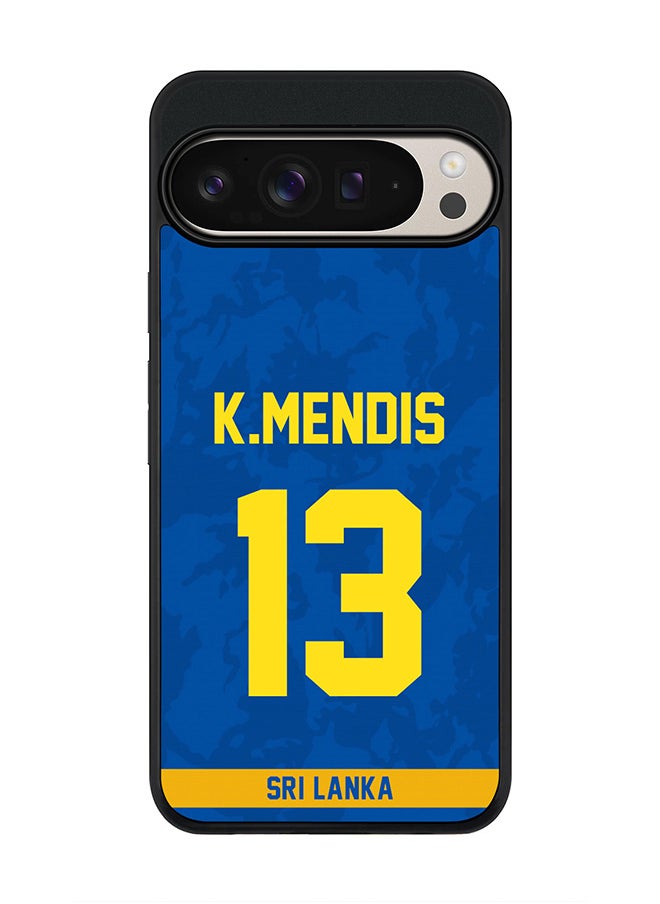Stylizedd For Google Pixel 9 Pro XL Case,Slim fit Camera Protection, Shockproof Thin Phone cover - Sri lanka Kusal Mendis, Jersey No 13  - Image 1
