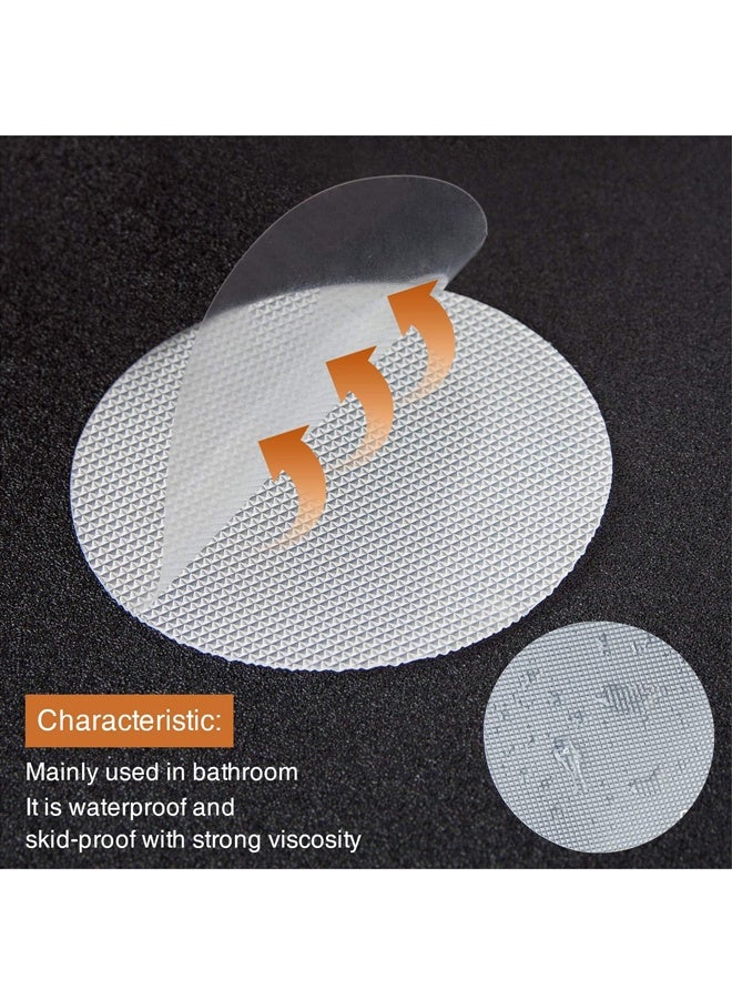 Anti Slip Shower Stickers 24 PCS Safety Bathtub Strips Adhesive Decals with Premium Scraper for Bath Tub Shower Stairs Ladders Boats - Image 2