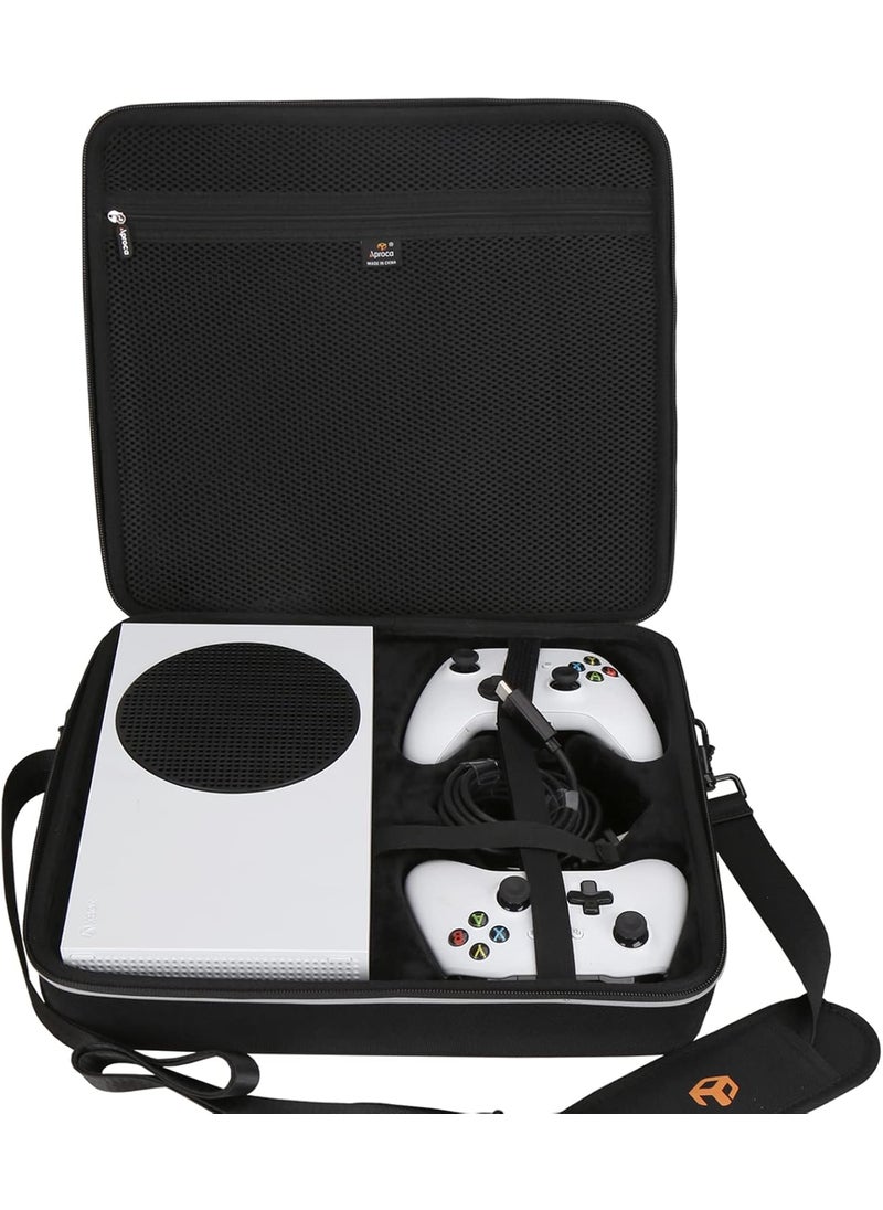 Aproca Aproca Hard Storage Travel Case for Microsoft Xbox Series S Game AllDigital Console and Xbox Wireless Controller  - Image 1
