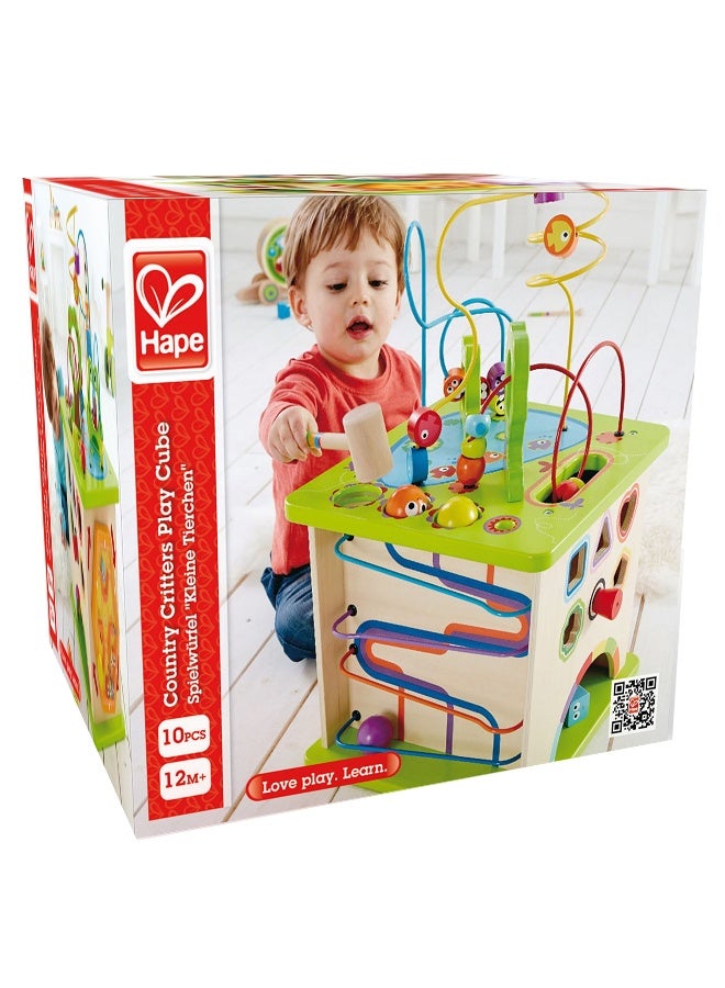 Hape مكعب اللعب حيوانات الريف - Image 2