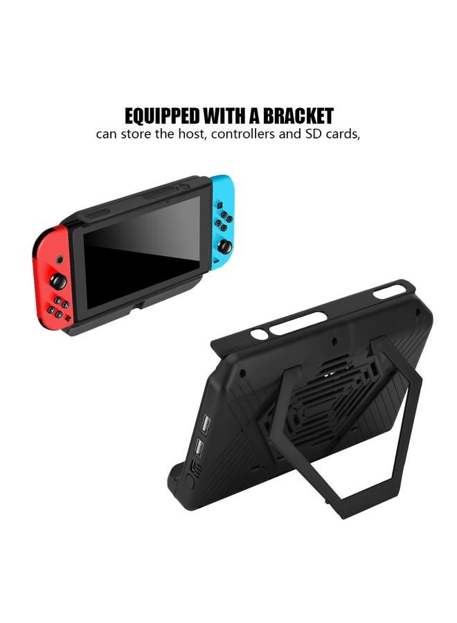 Loquat Multi Functional Cooling Stand Fans USB Powered Cooler Stand Cooling Pad for Switch Black  - Image 5