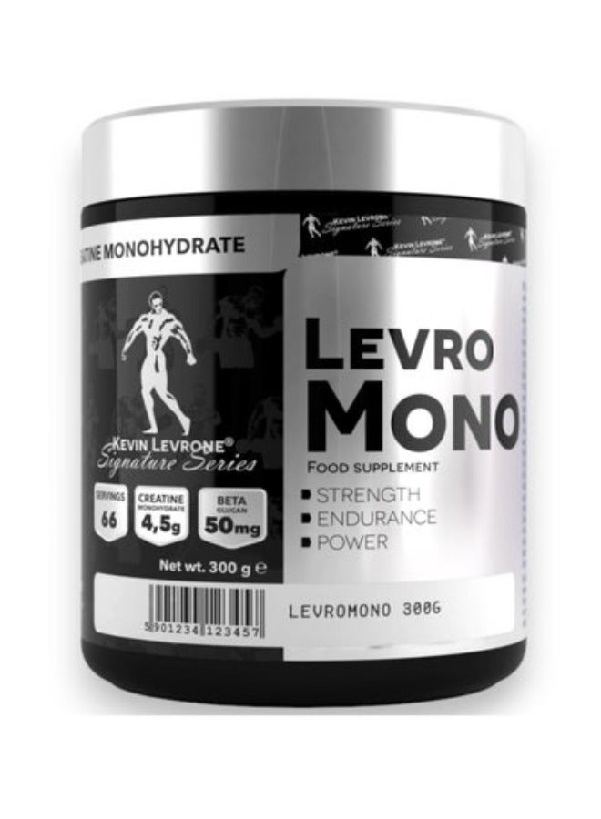 Levro Mono, Micronized Creatine Monohydrate, 300gm