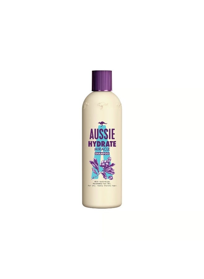 Aussie Miracle Moist Shampoo 300ml - Image 1