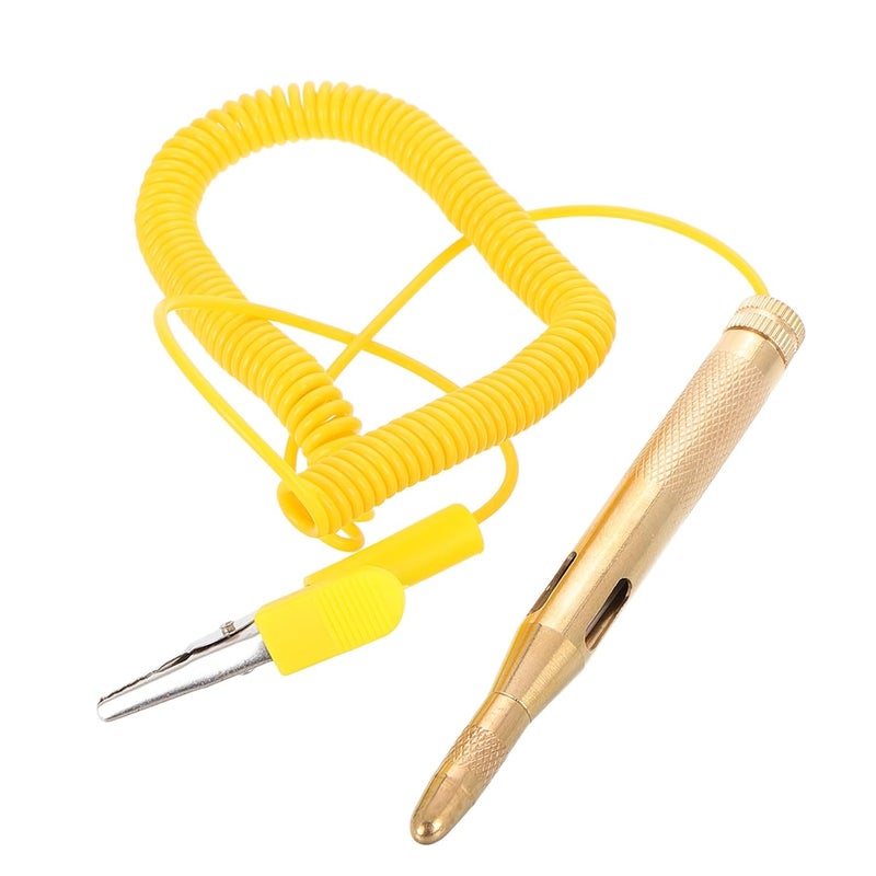 Amosfun Automotive Electrical Tester Pen 6-12-24v Voltage Tester Tool with Spring Wire Probe for Car and Truck Circuit Diagnostics - Image 1
