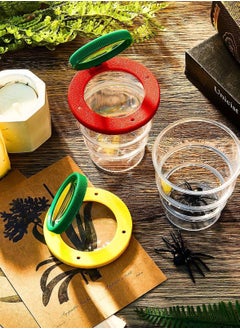 Y&D 2 PCS Magnifying Insect Box Insert Bug Viewer Magnifier Container Critter Cage Jar for Kids Children Science Nature Exploration Tool  - Image 3