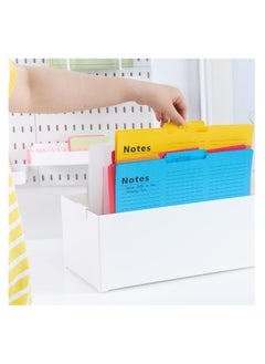Generic Colored Tab File Folders, 1/3 Cut, Letter Size, 11.5 x 9.6 Inch, Lined File Folders with Tabs in 8 Vibrant Colors, 16PCS  - Image 5