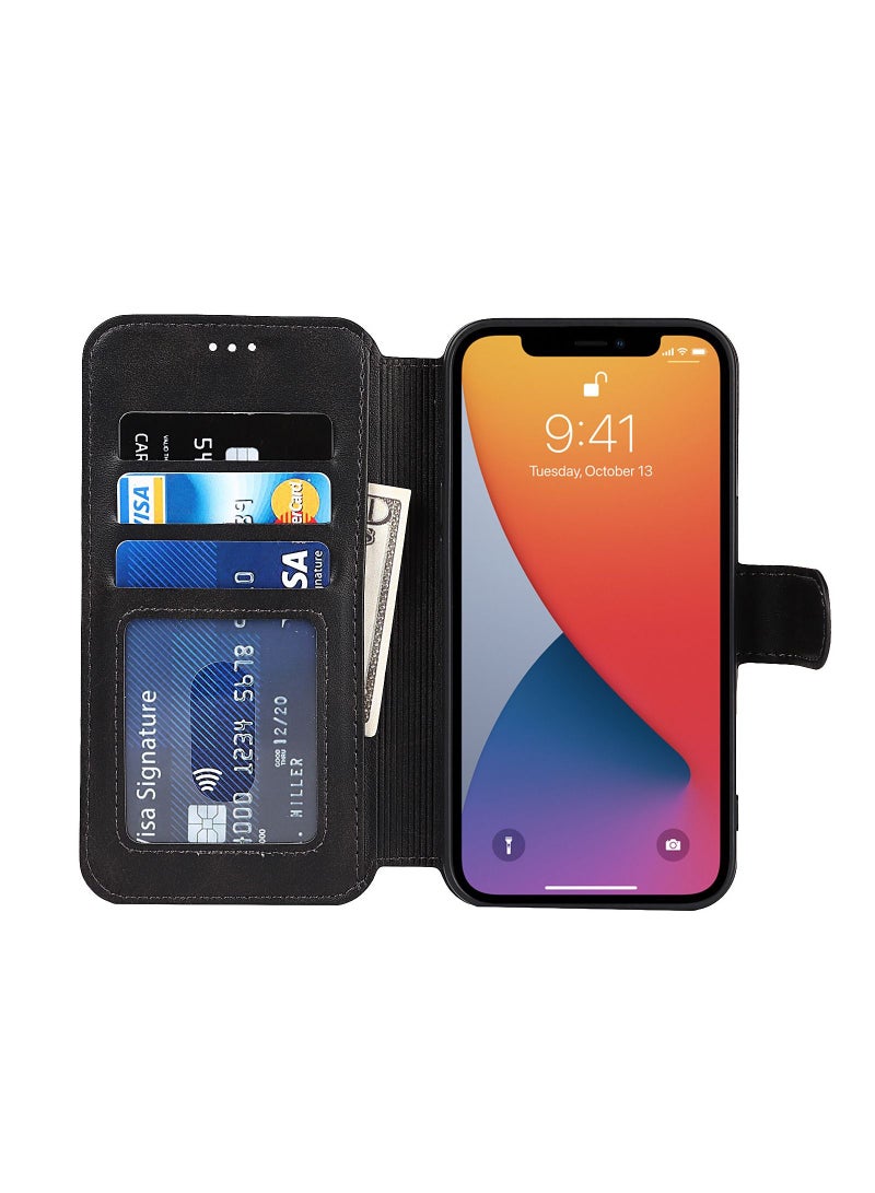 Suteni Flip Cover Protective Leather Case for iPhone - Image 4