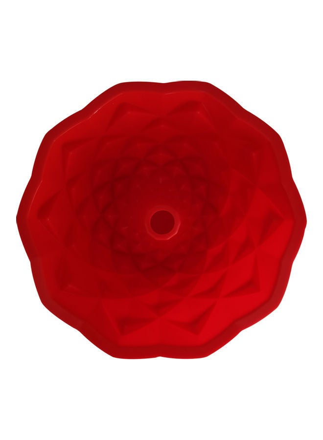 NIBEMINENT Silicone Mold For Big Cake Baking Tools Red 22 x 10cm - Image 2