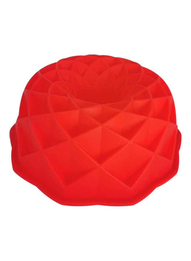 NIBEMINENT Silicone Mold For Big Cake Baking Tools Red 22 x 10cm - Image 3