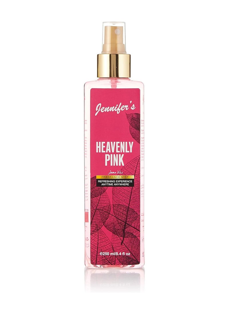 Jennifer's Jennifer's Heavenly Pink Fragrance Mist, 250 Ml  - Image 1