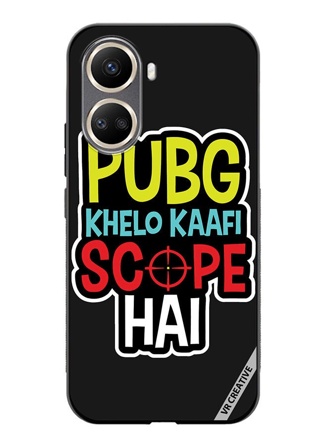 VR CREATIVE Protective Case Cover For Huawei Nova 10 SE Pubg Khelo Kaafi Scope Hai Design Multicolour - Image 1