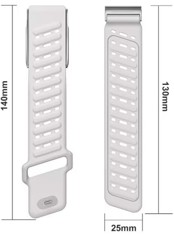 سوار رياضي من السيليكون متوافق مع جهاز WHOOP 5.0 - سوار معصم بديل قابل للتعديل، يسمح بمرور الهواء، ومقاوم للماء، للرجال والنساء - Image 2