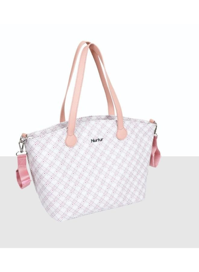 Nurtur Nurtur Vogue Maternity Diaper Bag Fashion Bag Multifunction Travel Bag with insulator bottle warming pocket and changing pad - Printed  - Image 4