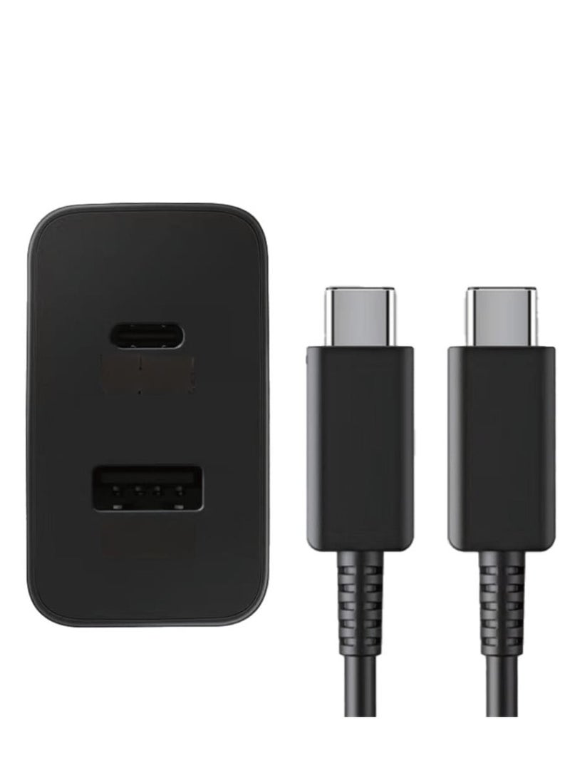 أس بي شاحن PD لأجهزة الاندرويد قوة 35 واط اسود