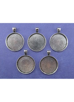 Erdelights 1 Round Pendant Trays Antique Silver Color 25Mm 1 Inch Pendant Blanks - pzsku/Z002E3859CD90B1CDC9A7Z/45/_/1720074956/d76c2389-ce6a-489c-bc33-dc3ab1ce10ea