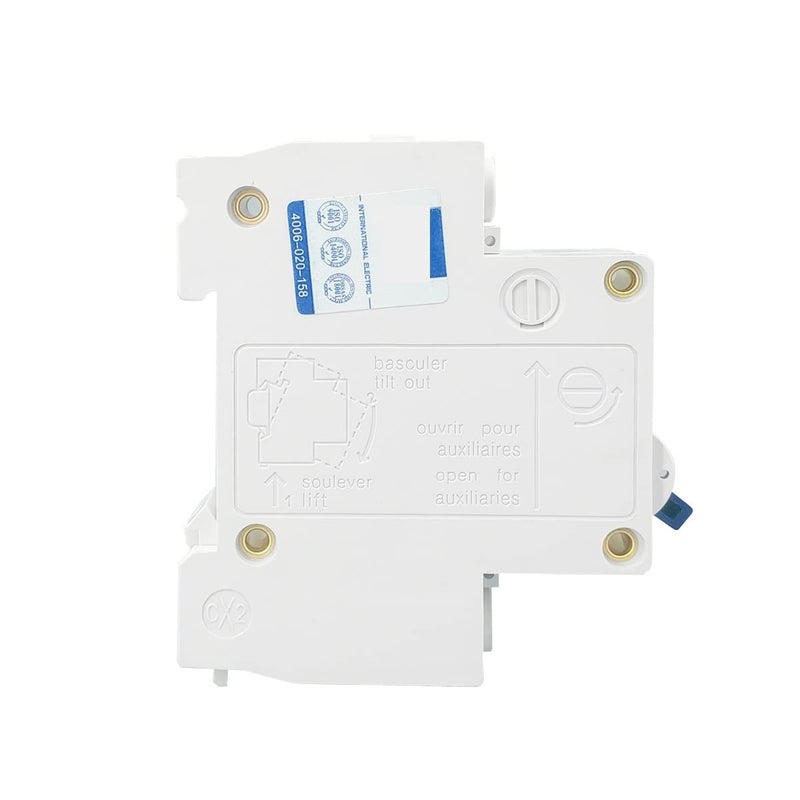 قاطع دائرة DC MCB 1P 125V 6KA 10A الحجم - Image 4