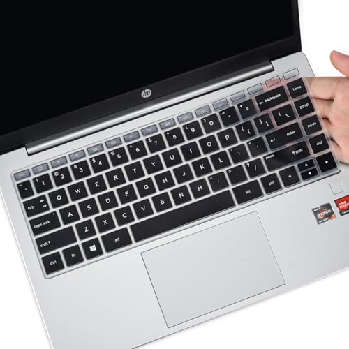 RAYA Silicone Keyboard Cover for HP Pavilion Plus 14 (ec, ef, eh, ew, ey, dq) Series Laptops | Also fit for HP Pavilion x360 14inch (ek, dy) Series & HP Envy x360 (15.6inch) Laptops (Black) - Image 3