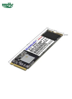 BURAQ Goldenfir 2.5 inch M.2 NVMe Solid State Drive, Capacity: 120GB  - Image 3