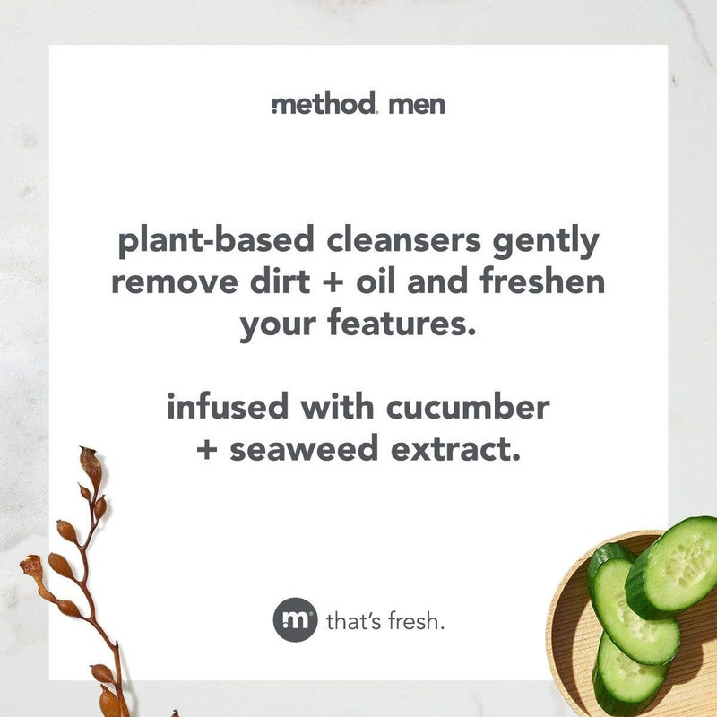 Method Men Face Wash, Sea + Surf, 6 Ounces - Image 4