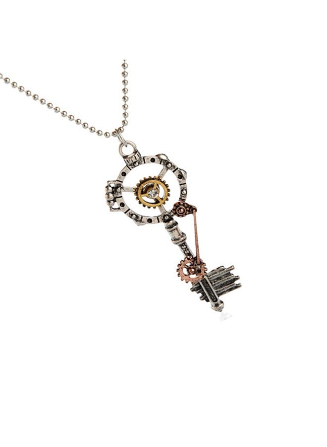 roaiss قلادة مفاتيح عصرية للجنسين قلادة تروس كلاسيكية إبداعية قلادة Steampunk - Image 4