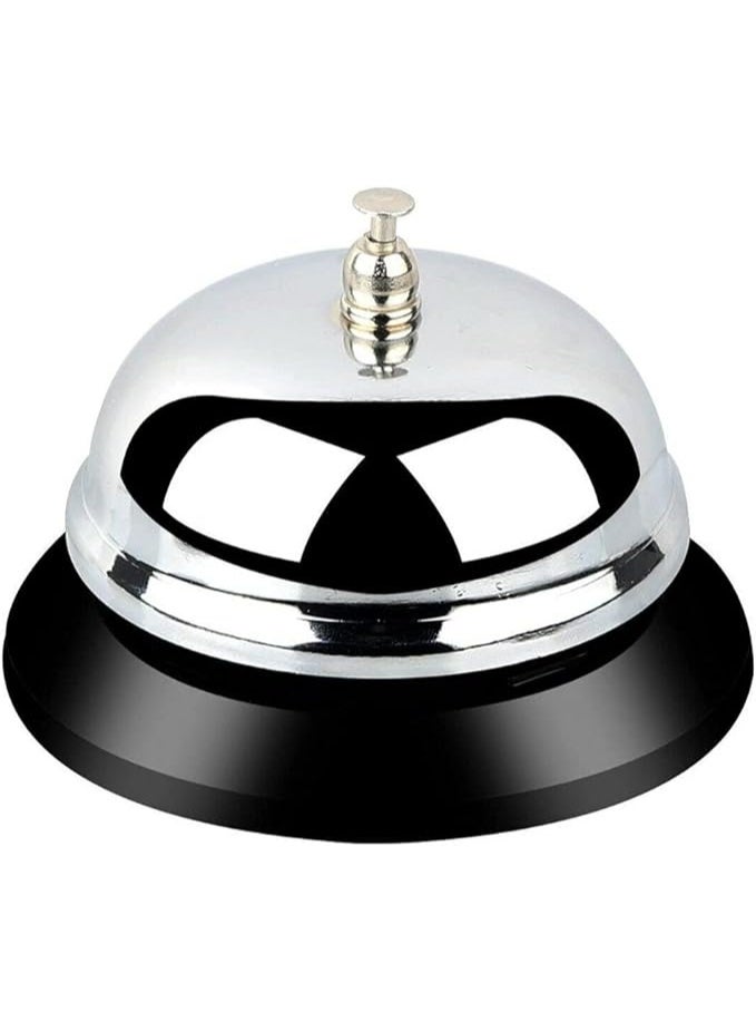 Stainless Steel Call Bell – Front Desk & Handheld Service Bell for Hotels, Offices, Restaurants, Reception, Pet Training, Hospitals, & More - Image 1