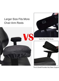 Ergonomic Memory Foam Office Chair Armrest Pads Comfy Gaming Chair Arm Rest Covers For Elbows And Forearms Pressure Relief Set Of 2 - pzsku/Z002E7505450E5F5428ABZ/45/_/1740916690/010a33ec-91fd-44bb-8795-d60f74c6bbb9