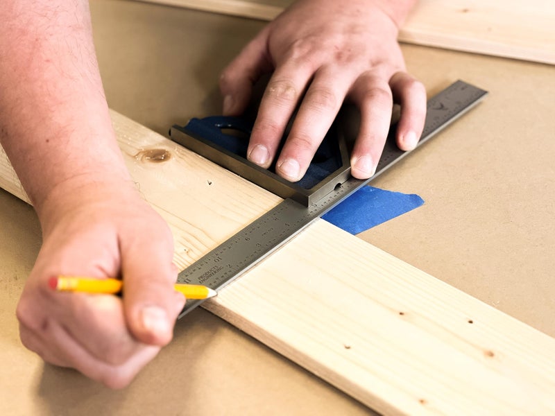 PEC Tools 2-Piece Combination Square Set - 4R 12â€ Machinist Blade Cast Steel Head, Reversible Locking Bolt, Scribe, for Metalworking, Carpentry and Multiple Applications, Made in USA - Image 4