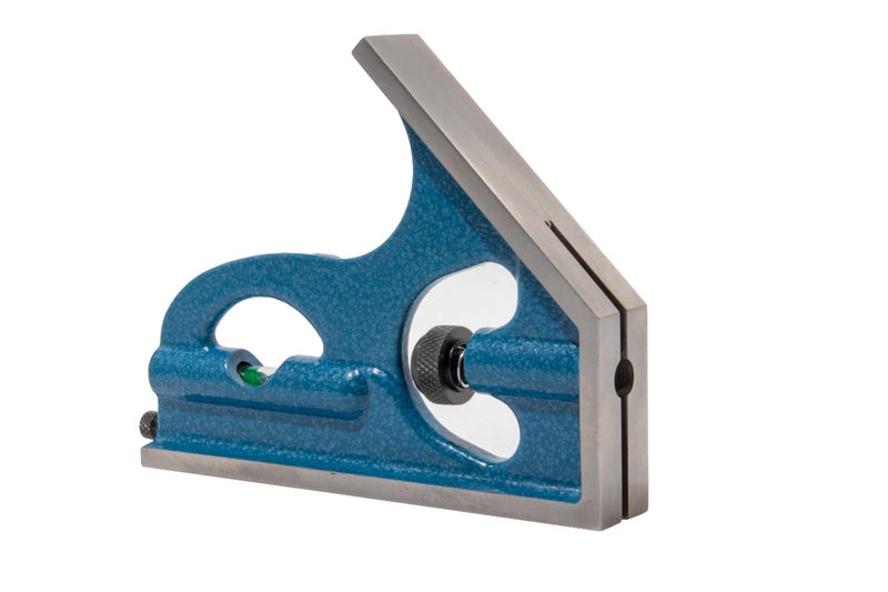 PEC Tools 2-Piece Combination Square Set - 4R 12â€ Machinist Blade Cast Steel Head, Reversible Locking Bolt, Scribe, for Metalworking, Carpentry and Multiple Applications, Made in USA - Image 2
