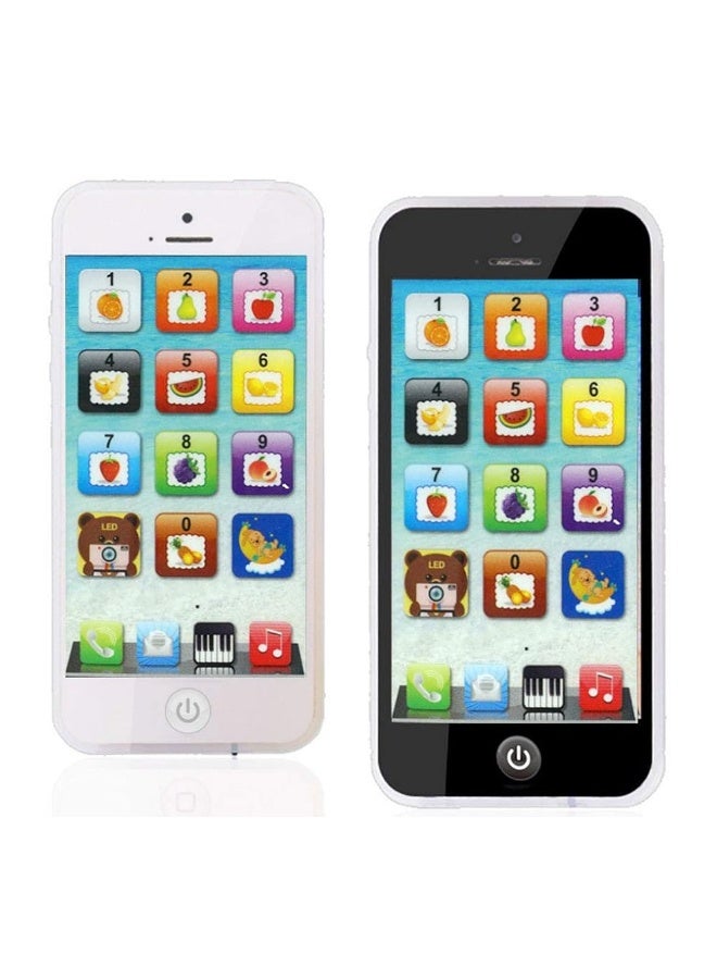 YOYOSTORE 1 Pc Phone Toy Play Cell Phone Mobile Cellphone with USB Recharable Cable for Baby Kids - Image 3