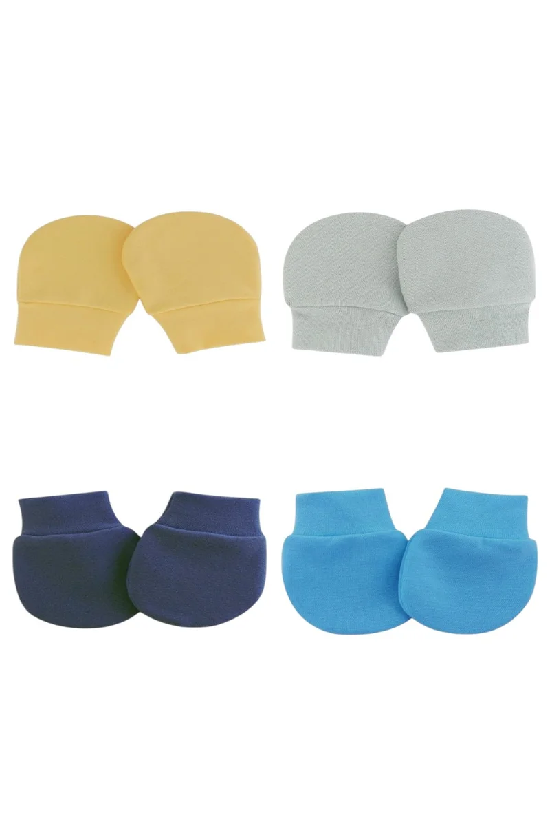 Bambimici Bambimici -  4 pcs Little Snuggles Mittens -Set E