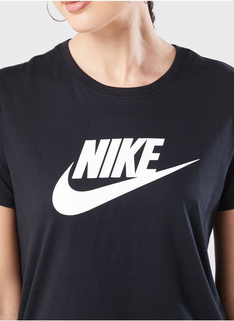 Nike - Nsw Essential Icon Futura T-Shirt - Image 1