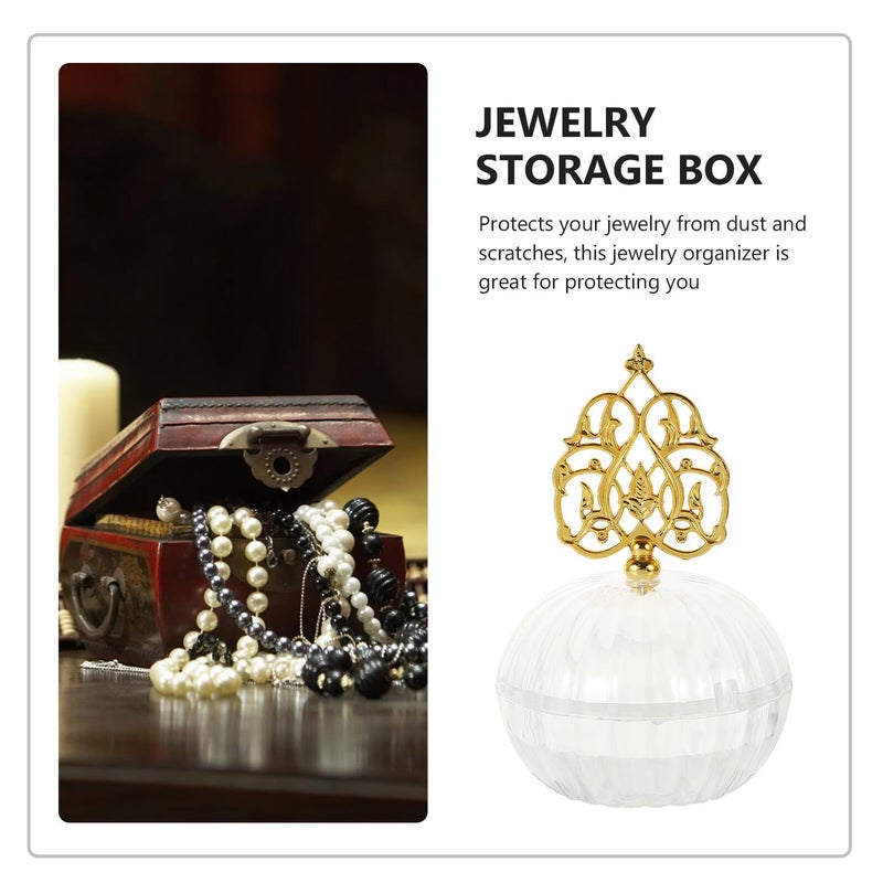 12 Pcs Round Base Small Treat Containers With Gold Accents For Wedding Party Candy Storage - Image 4