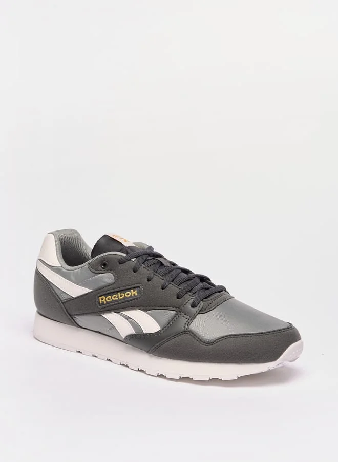 ريبوك Mens Panelled Sneakers with Lace-Up Closure - ULTRA FLASH