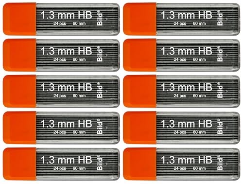 Bild Premium 1.3 mm Mechanical Pencil Lead Refills HB #2 (HB Mega, 1.3 mm) - Image 5