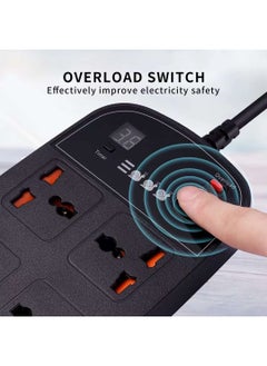 Pama BKL-888 Universal Extension Cord With 4 Universal Sockets, 2 USB ports,  2 PD Ports and 2 Meter Multicolour  - Image 5