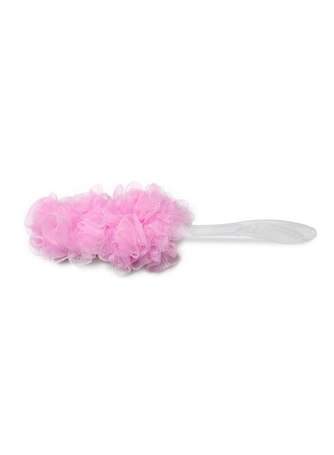 THINGS4BETTER Bathing Loofah with Handle for Men Women's Back Body Scrubber Sponge (Multicolour, Pack of 1) - Image 2